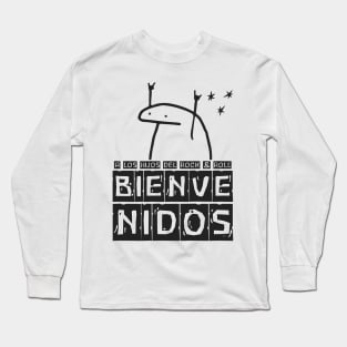 A los hijos del Rock' Roll: Bienvenidos Long Sleeve T-Shirt